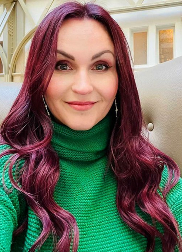 Plum hair pieces sale